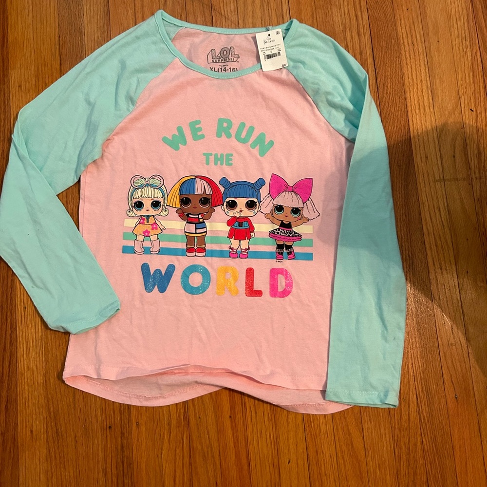 Girls 14-16 LOL surprise long sleeve tshirt